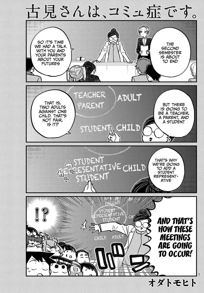 Komi-san wa Komyushou Desu Chapter 256 1